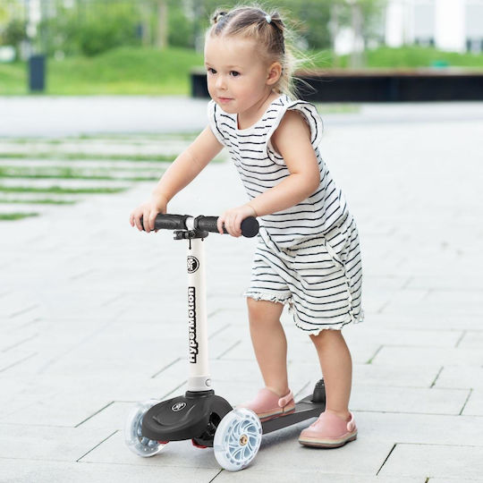 HyperMotion Kinderroller Tringo 3-Rad für 3+ Jahre alt Jahre Schwarz