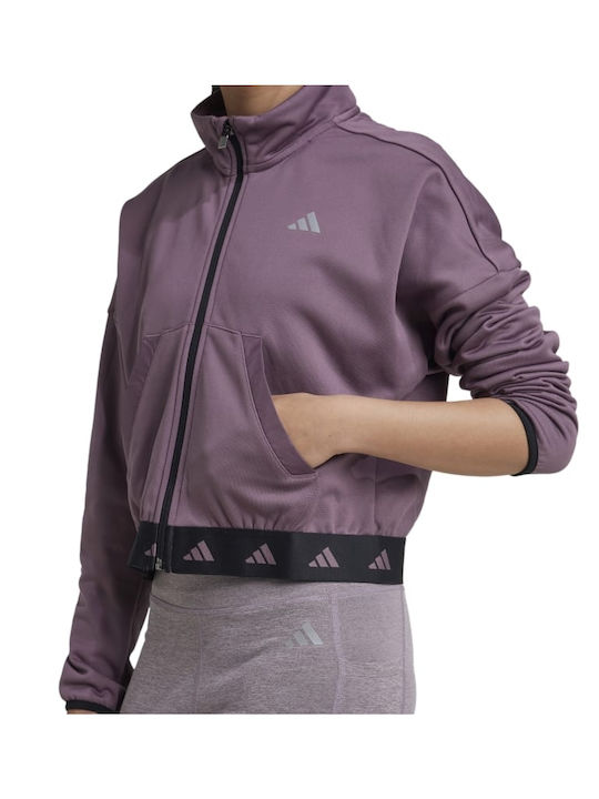 Αθλητική Παιδική Ζακέτα Fleece Μωβ