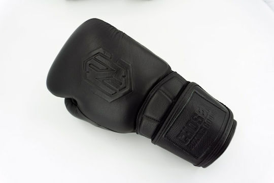 Chosen Boxing Gloves Leather for Competition Black