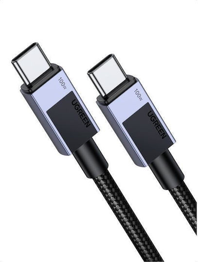 Ugreen USB 2.0 Cable USB-C male - USB-C 100W Black 2m (45064)