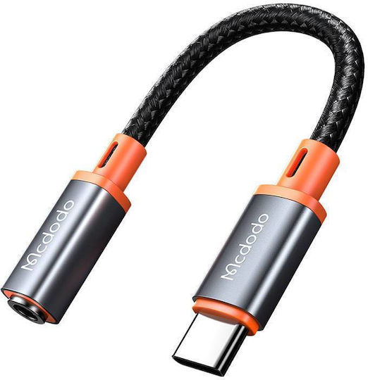 Bwoo Audio Adapter Cable Bz47 Aux 3,5 Mm To Usb-c Black 6933654811354