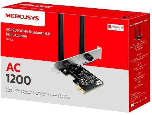 Btpc Wi-fi Adapter Mercusys Ma30e Ac1200