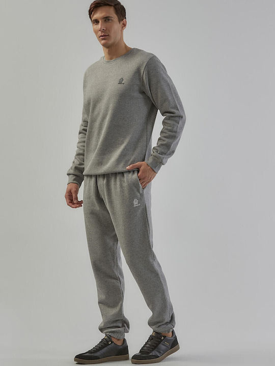 Sweatpants with Elastic Dk Grey Mel