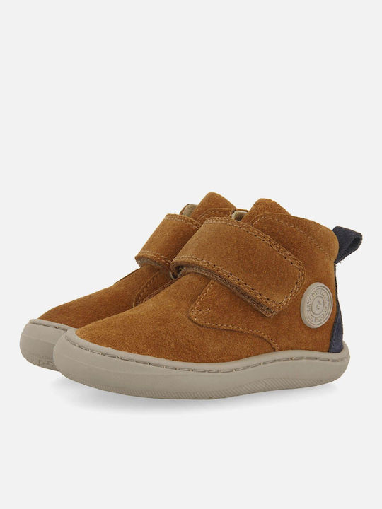 Leder Kinderstiefel Barfuß Braune