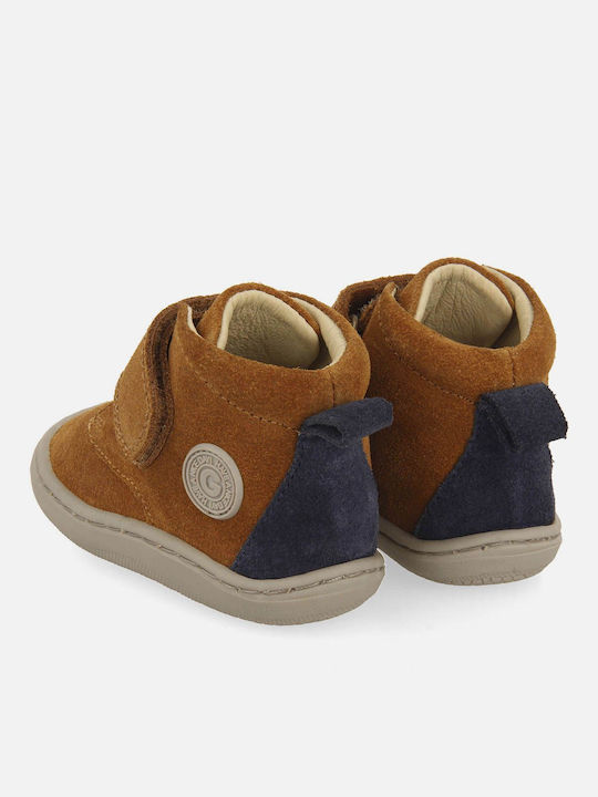 Leder Kinderstiefel Barfuß Braune