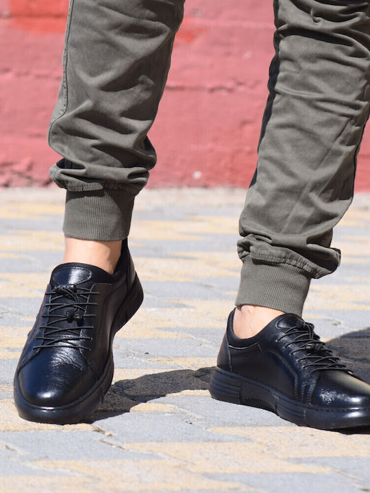 Pantofi casual pentru bărbați Anatomici Negre