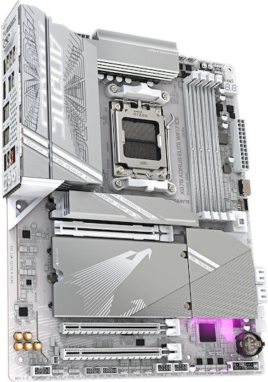 Gigabyte X870 Aorus Elite WIFI7 ICE Motherboard ATX με AMD AM5 Socket