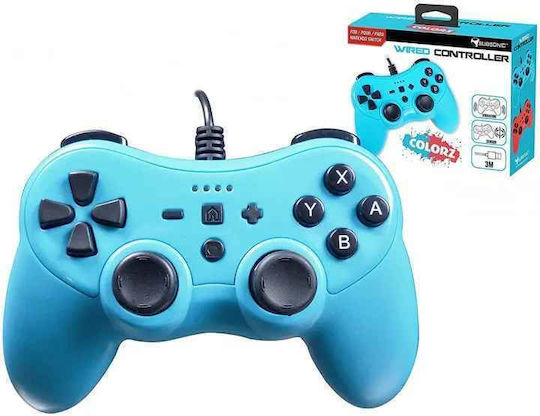 Subsonic Colorz Ενσύρματο Gamepad για Switch Μπλε