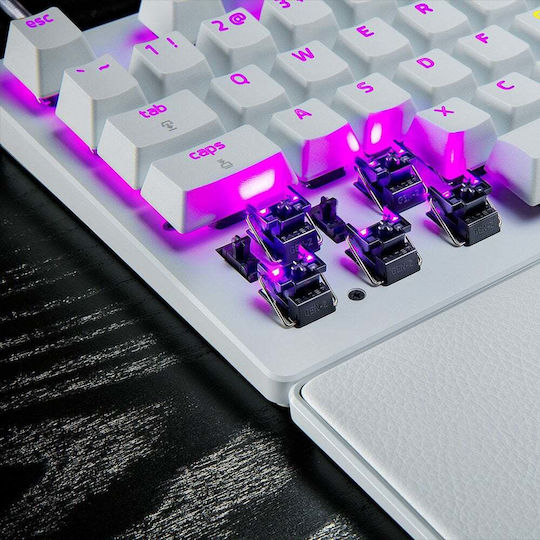Razer Huntsman V3 Pro Tenkeyless Optical Gaming Keyboard Tenkeyless with Razer Analog Optical Gen-2 switches and RGB lighting (English US) White