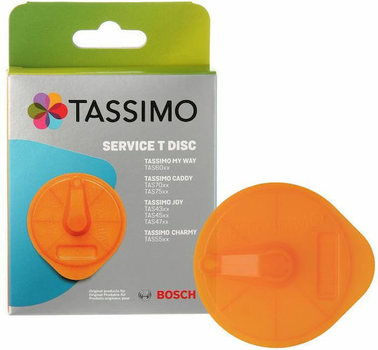 Tassimo Service Τ-Disk Coffee Maker Cleaner Orange