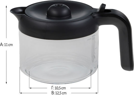 Kenwood Original Filter-Tropfkaffeemaschine Karaffe