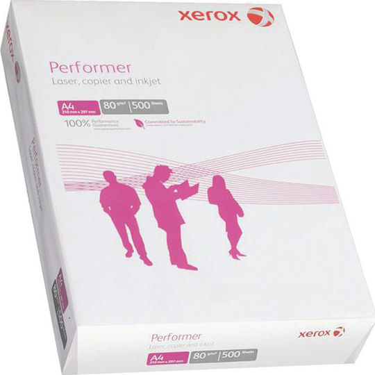 Xerox Performer Χαρτί Εκτύπωσης A4 80gr/m² 5x500 φύλλα