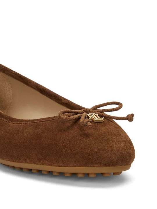 Ralph Lauren Ballerinas Brown