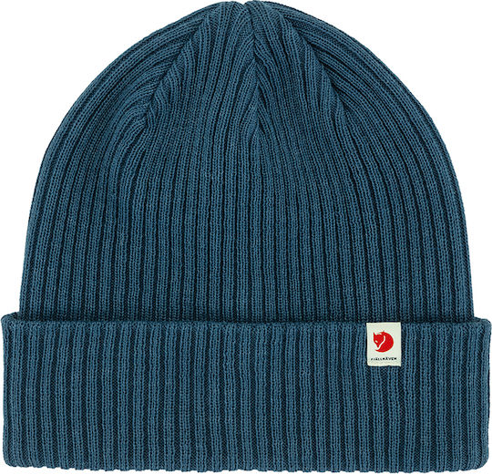 Rib Beanie Unisex Beanie mit Rippstrick in Lila Farbe