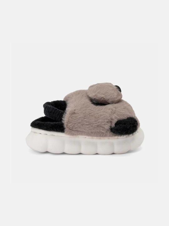 Fengi Kids Slippers Brown