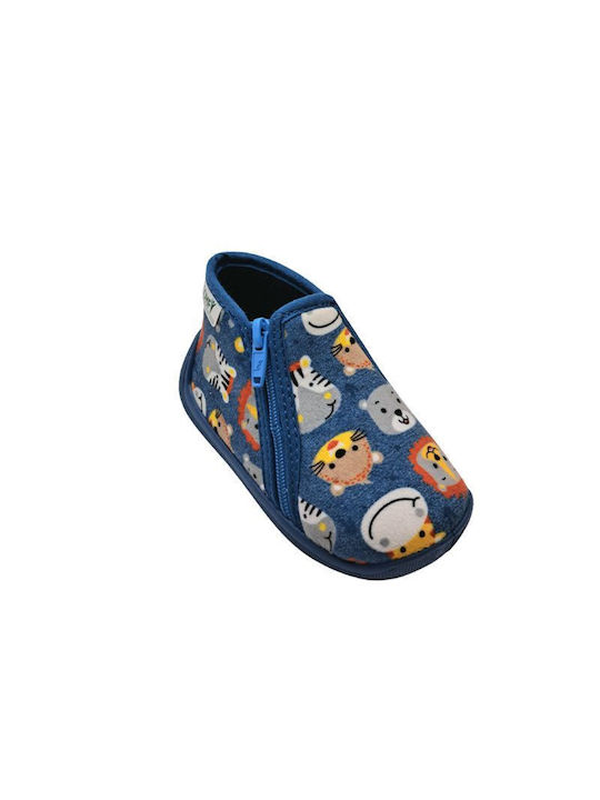 Comfy Anatomic Kids Slippers Blue