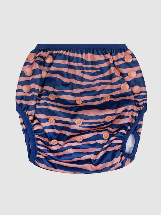 Angebot Swim Essentials Schwimmwindel Legionärshut UPF50+ Schutz Blauer Zebra
