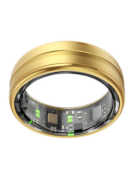 Colmi R06 Smart Ring 19.8mm with Heart Rate Monitor Gold