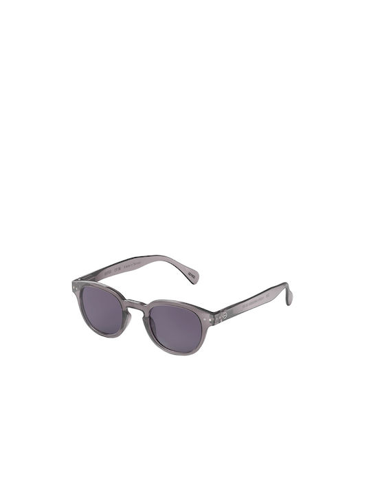 Izipizi C Sunglasses with Plastic Frame Electronic Grey