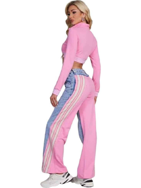 Women's Jean Trousers Blue, Pink