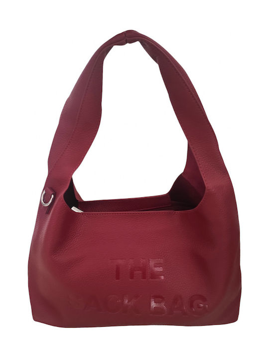 Set Damentasche Schultertasche Rot