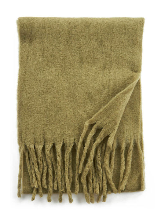 Verde Women's Wool Scarf Green