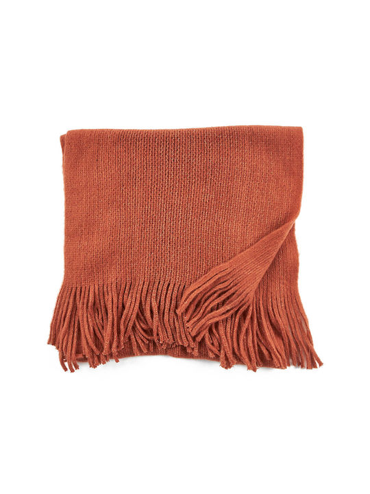 Verde Women's Wool Scarf Brown