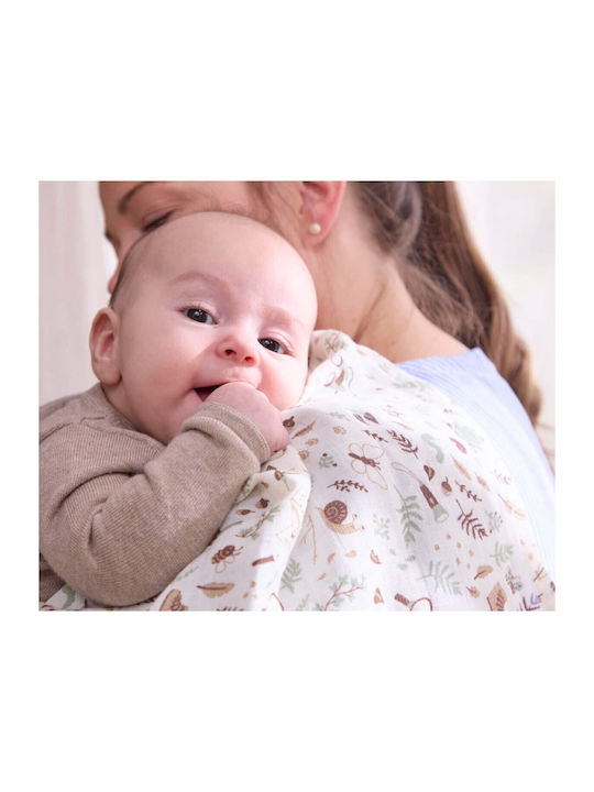 Filibabba Muslin Swaddle Wrap 120x120cm.