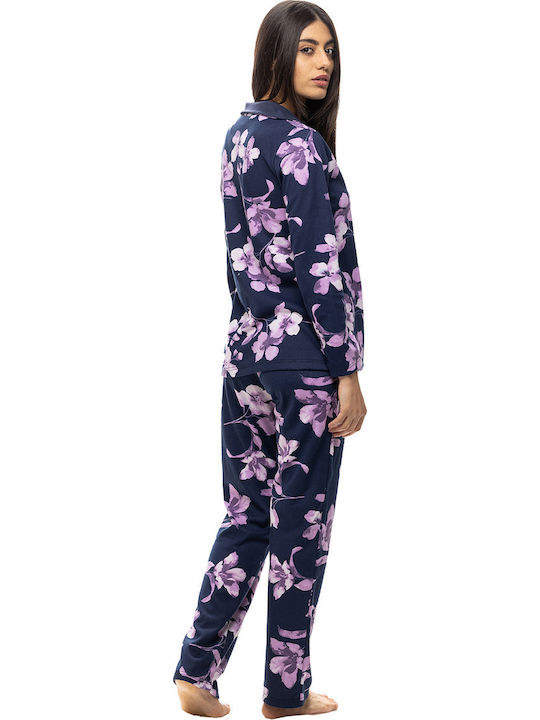 Koyote Winter Women's Pyjama Set Indigo