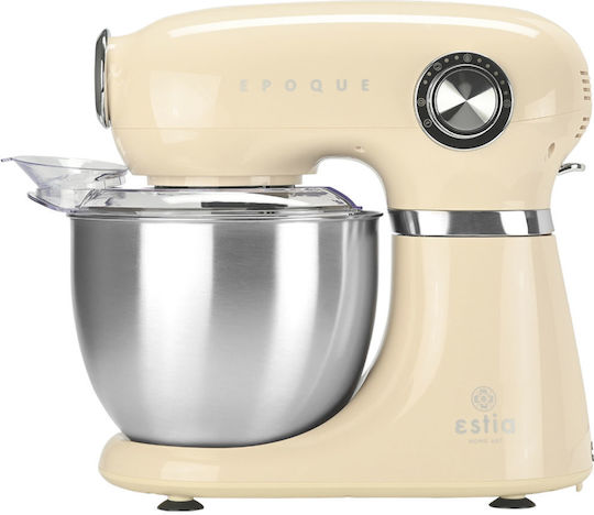 Estia Retro Epoque Stand Mixer 1000W with Stainless Mixing Bowl 5lt