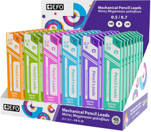 Leads +efo 20pcs Display 05/07 48 Boxes