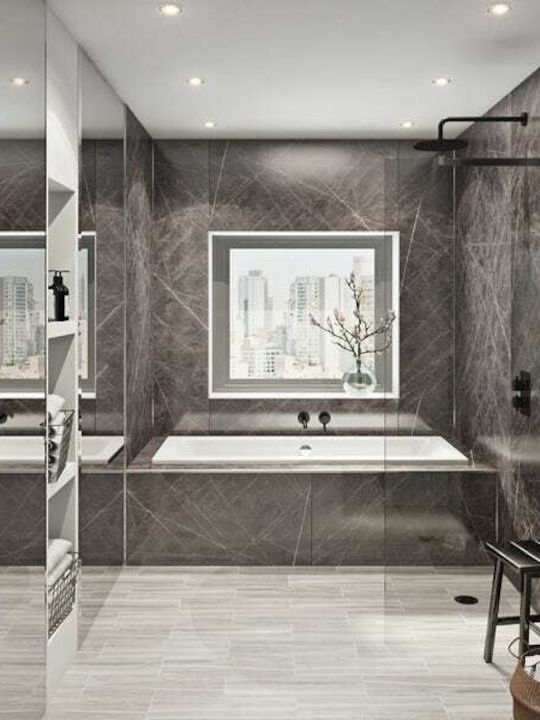 Ferro Algeo Mischung Bade- / Duscharmatur Badewanne Schwarz
