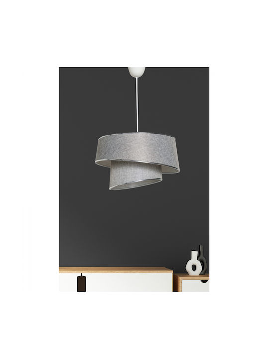 HomeMarkt Pendant Light for Socket E27 Gray