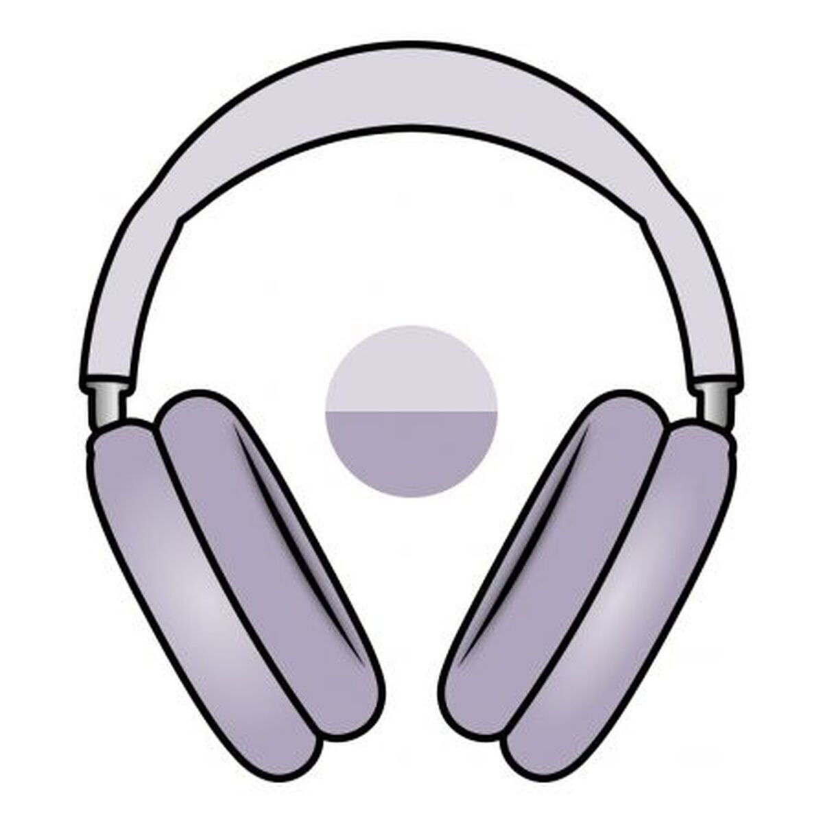 Apple AirPods Max (2024) Ασύρματα / Ενσύρματα Over Ear Ακουστικά με 20 ώρες Λειτουργίας Purple (MWW83AMA)