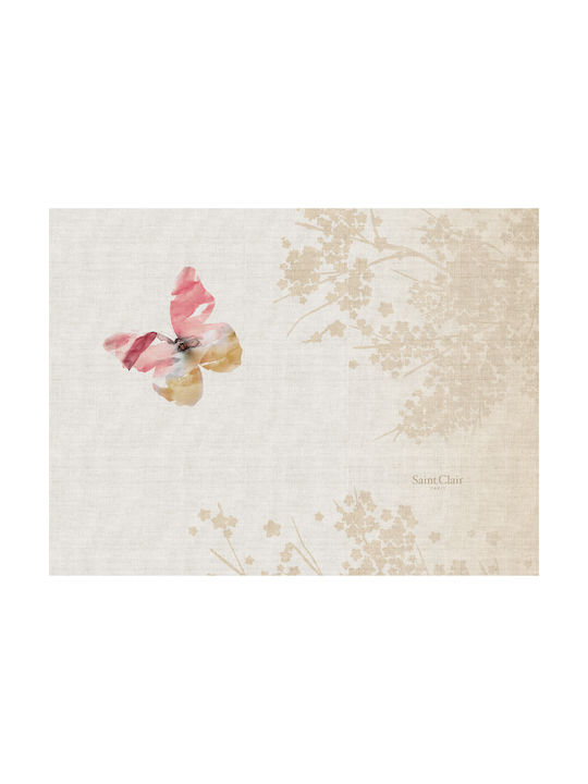 Saint Clair 3045 Σουπλά Υφασμάτινο Μπεζ 45x33cm