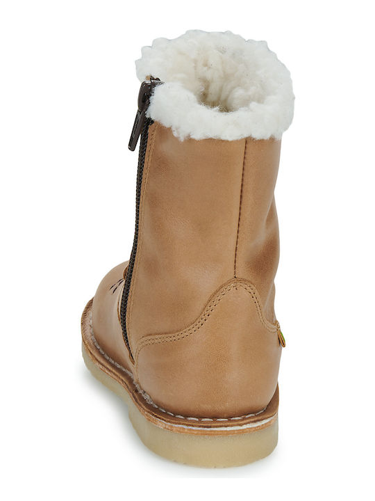 Nashville Kids Boots Brown