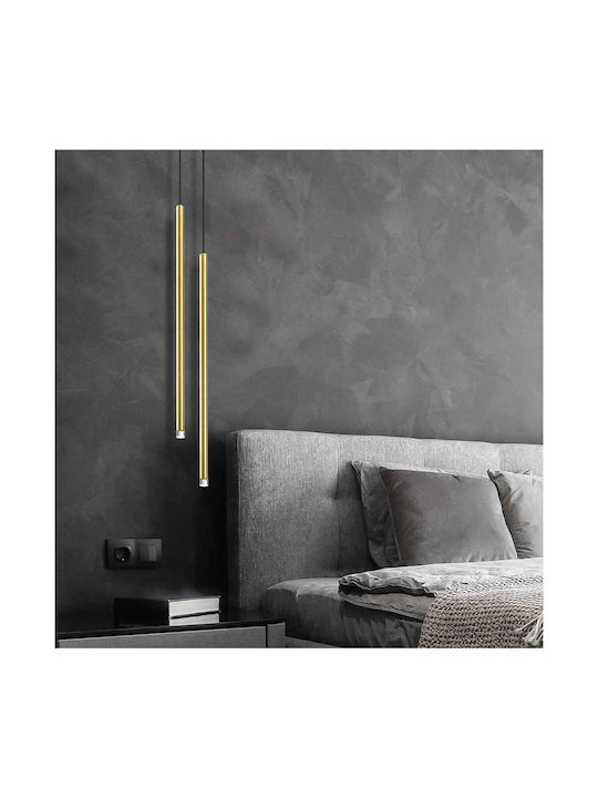 Viokef Pendant Light Gold Rail 150x60cm