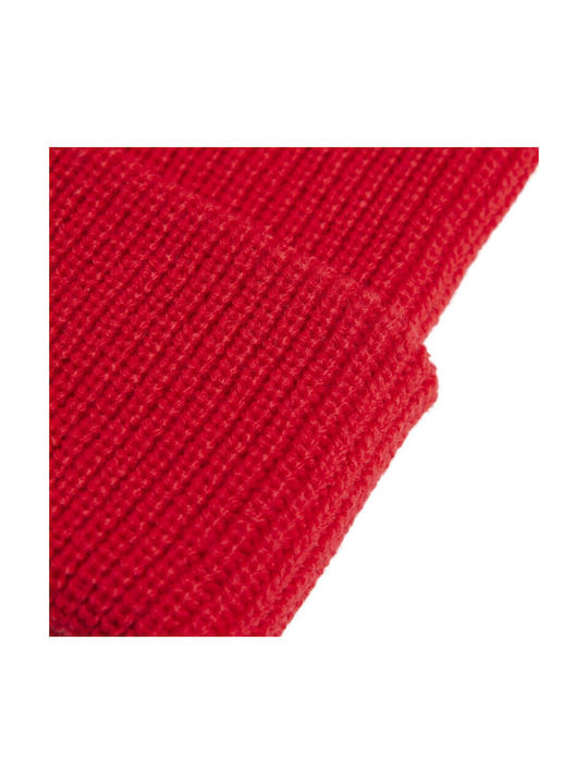 adidas Beanie Kinder Mütze Gestrickt Rot