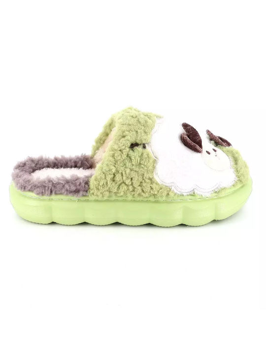 B-Soft Anatomical Women's Slippers in Green color