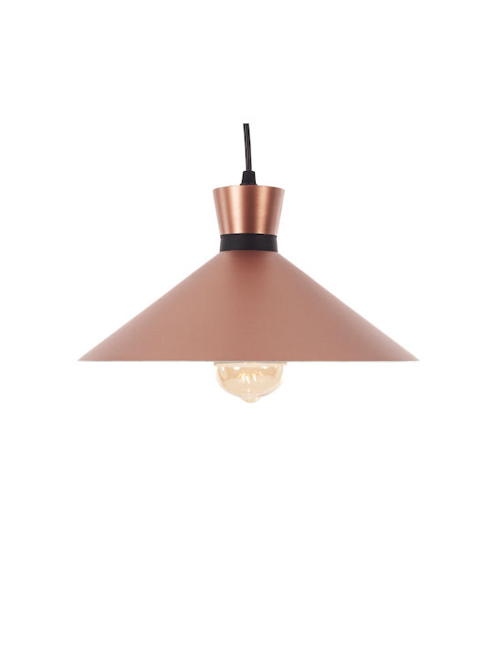 Artekko Pendant Light Bronze with Socket E27 32x32cm