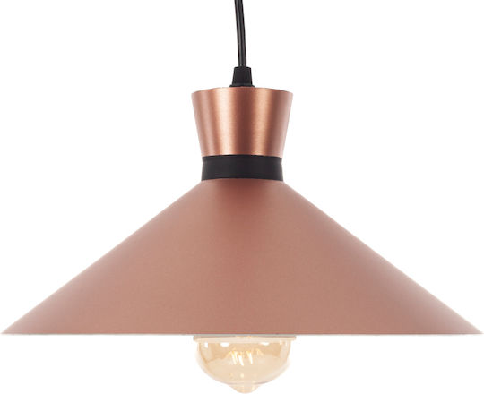 Artekko Pendant Light Bronze with Socket E27 32x32cm