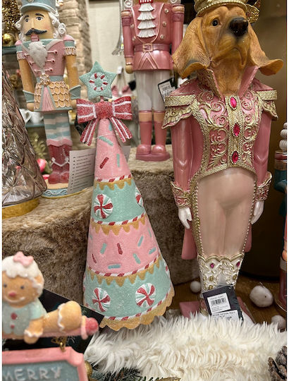 MSA Christmas Metal Figure Candy Height 47cm