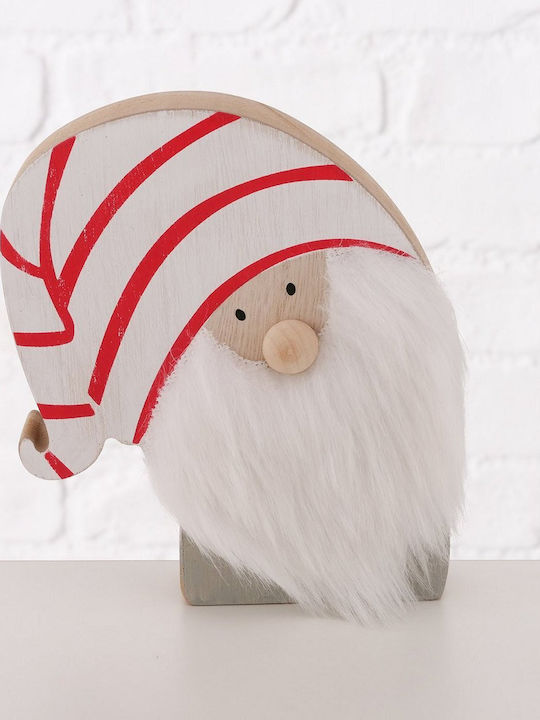 MSA Christmas Wooden Figure Elf Gray 12x12x3cm 3pcs