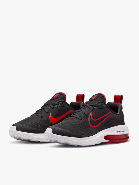 Air Zoom Arcadia 2 Kids Sports Shoes Running with Laces Black