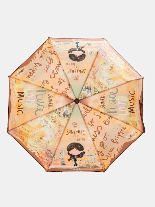 Anekke Umbrella Compact Brown