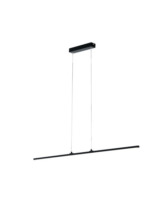 Fan Europe Shanghai-S1C NERO Pendant Light Black Rail 100x150cm