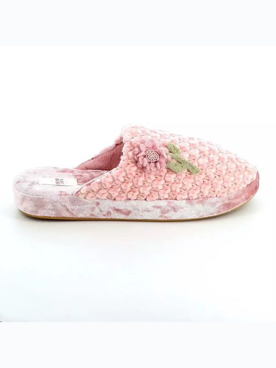 B-Soft Winter Women's Slippers in Pink color