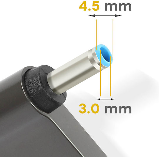 USB-C 100W Ladeadapter zu DC 4,5 x 3,0mm HP Computer