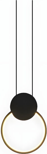 Home Lighting Rando Pendant Light Black 30x77cm