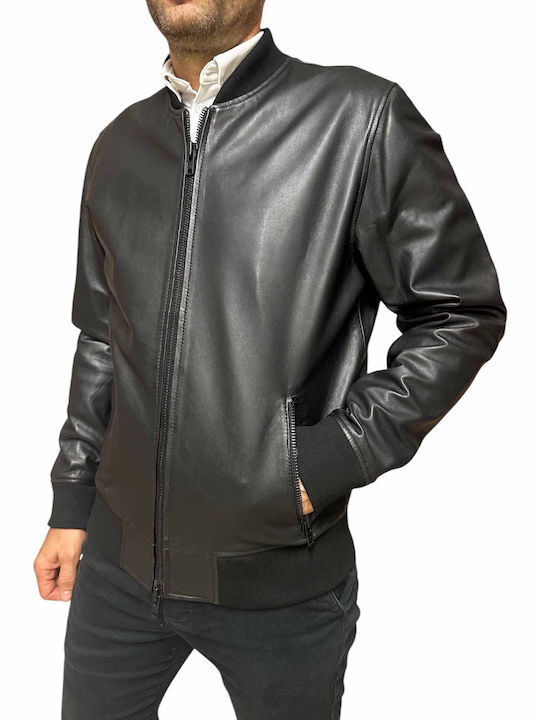Lederjacke Jacke Schwarz
